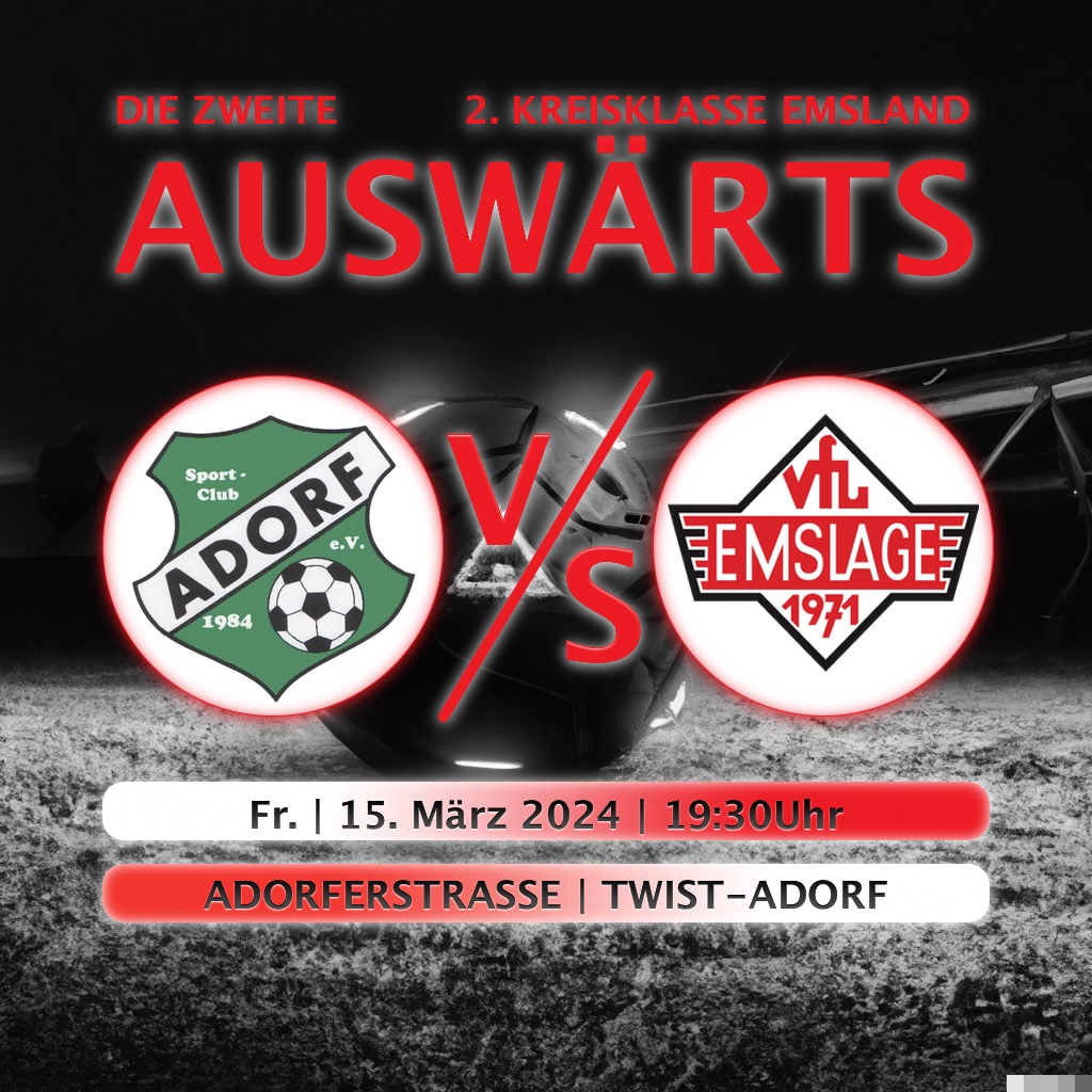 SC Adorf vs VfL II am 15. März 2024