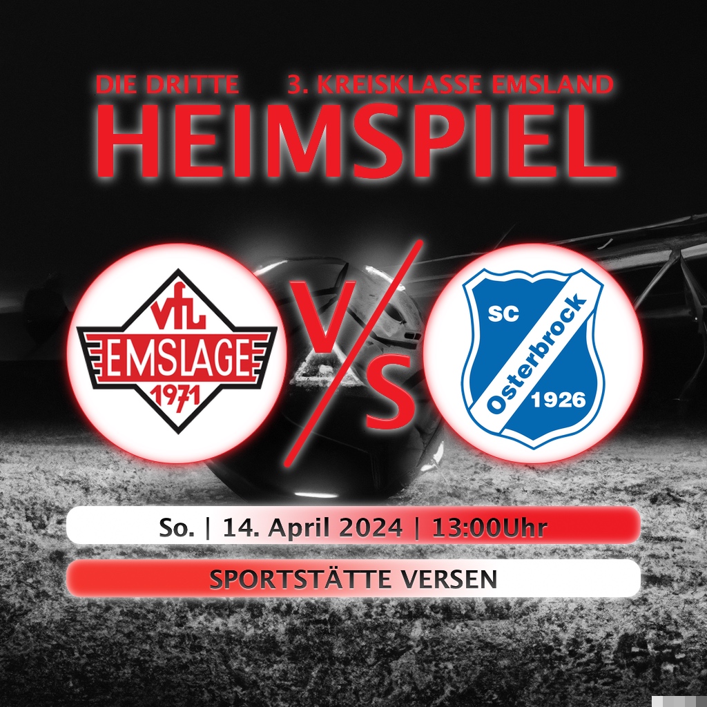 VfL III vs SC Osterbrock am 14. April 2024