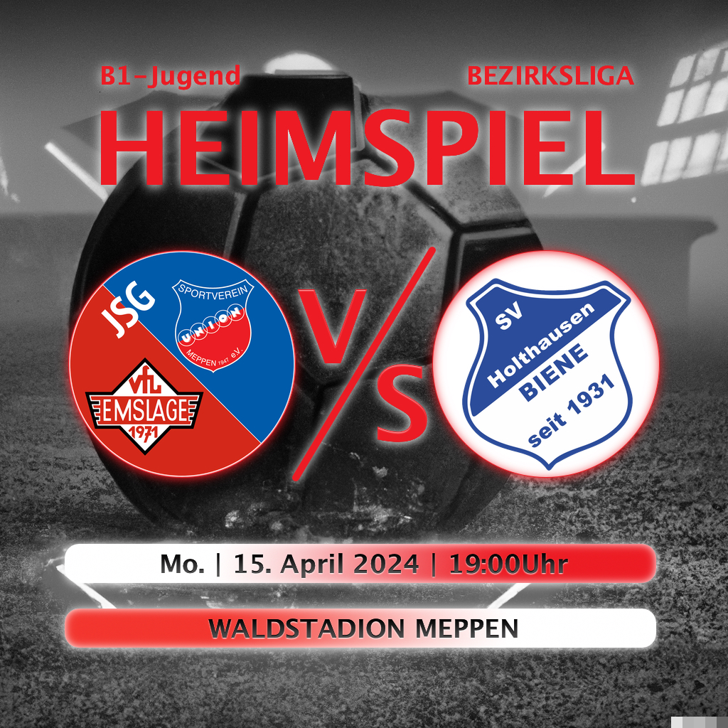 JSG B1 vs JSG Holthausen-Biene/Altenlingen am 15. April 2024