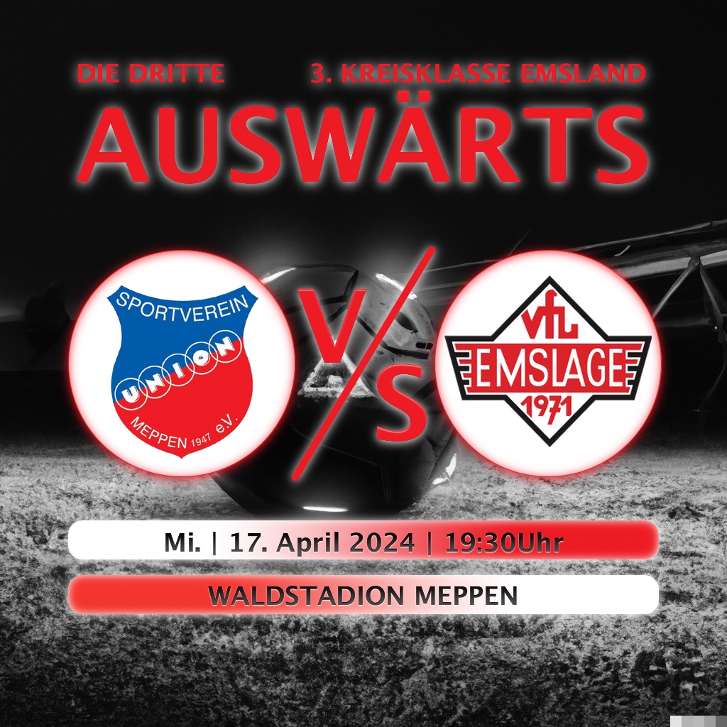 SHOWDOWN IM ABSTIEGSKAMPF! SV Union Meppen II vs VfL III am 17. April