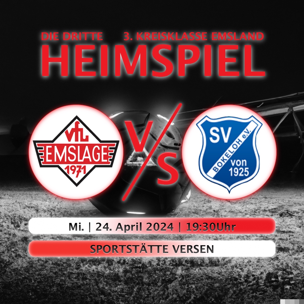 VfL III vs SV Bokoloh II am 24. April 2024