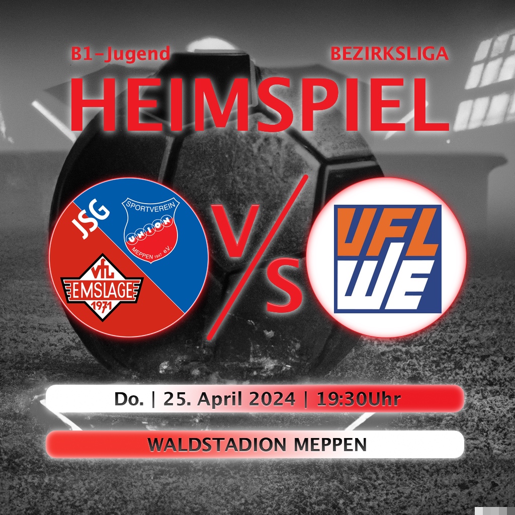 JSG B1 vs VfL WE Nordhorn am 25. April 2024