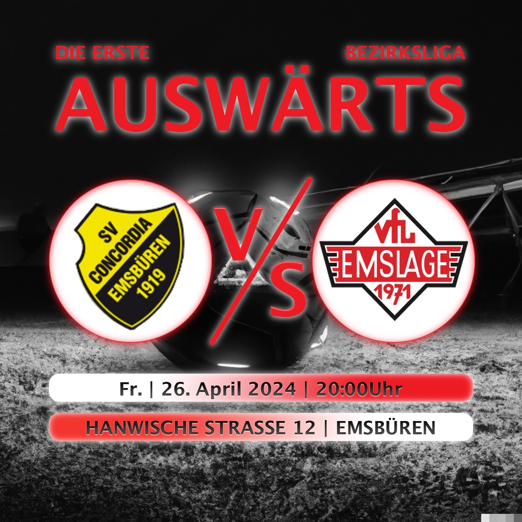 SV Concordia Emsbüren vs VfL I am 26. April 2024