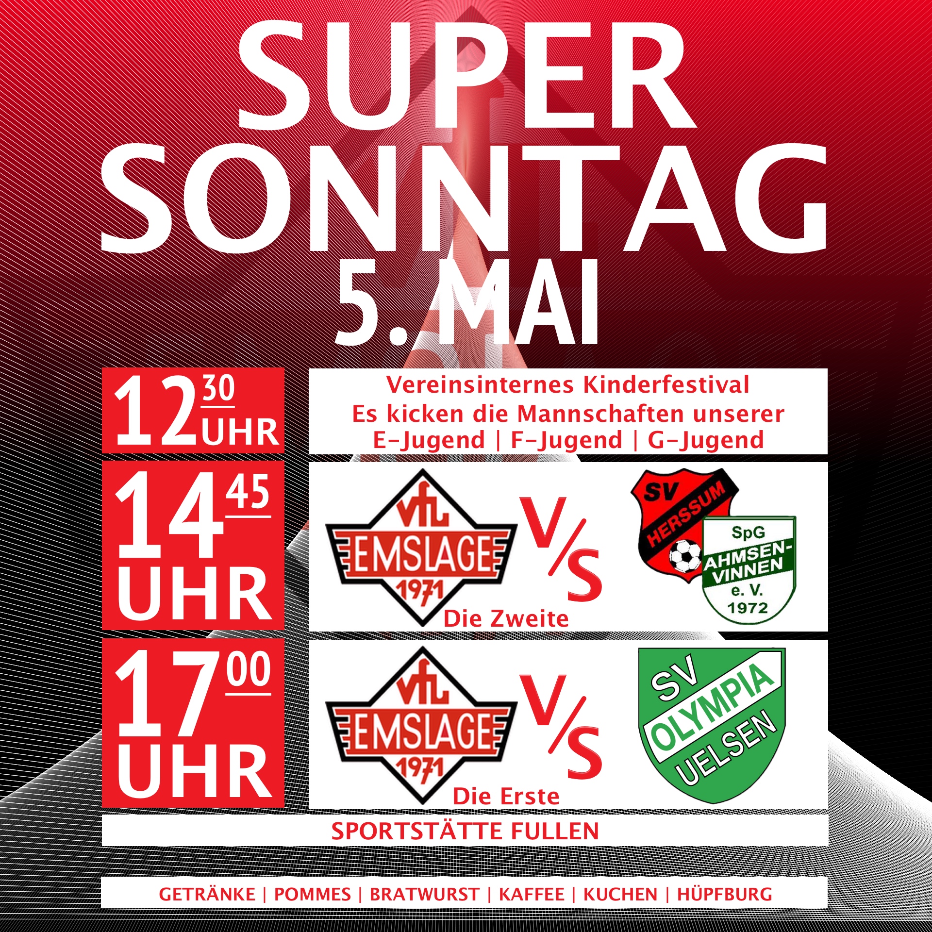 SUPERSONNTAG am 05. Mai